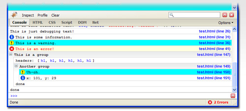 Hasil logging